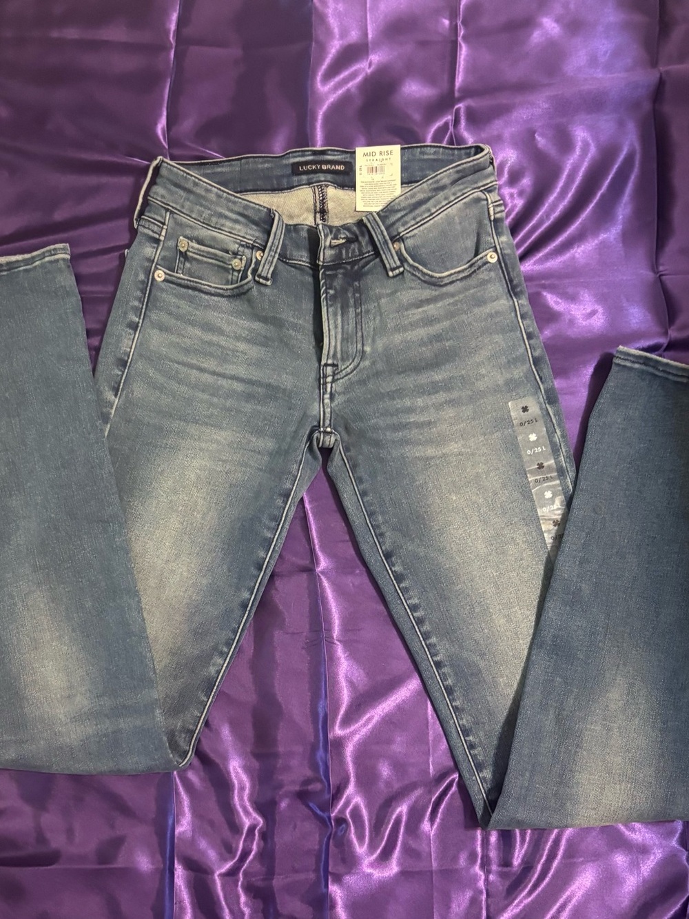 Lucky Brand Sweet Straight Jeans 25L - Picture 2 of 10